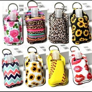 Hand Sanitizer Keychain Holder